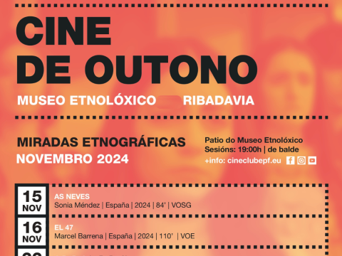 Cartel Cine Outono