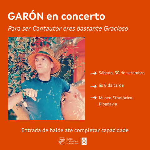 Garón en concierto