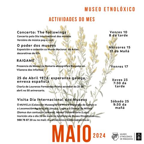 calendario de maio