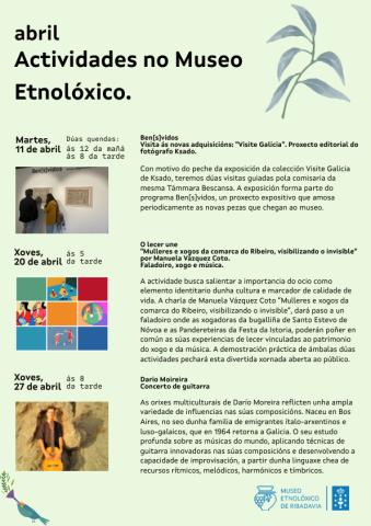 Mes de Abril no Museo Etnolóxico